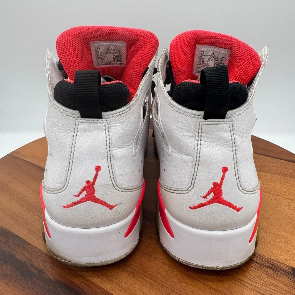 Nike Air Jordan Flight Club 91 Mens Size 12 White Infrared Black DC7329-106